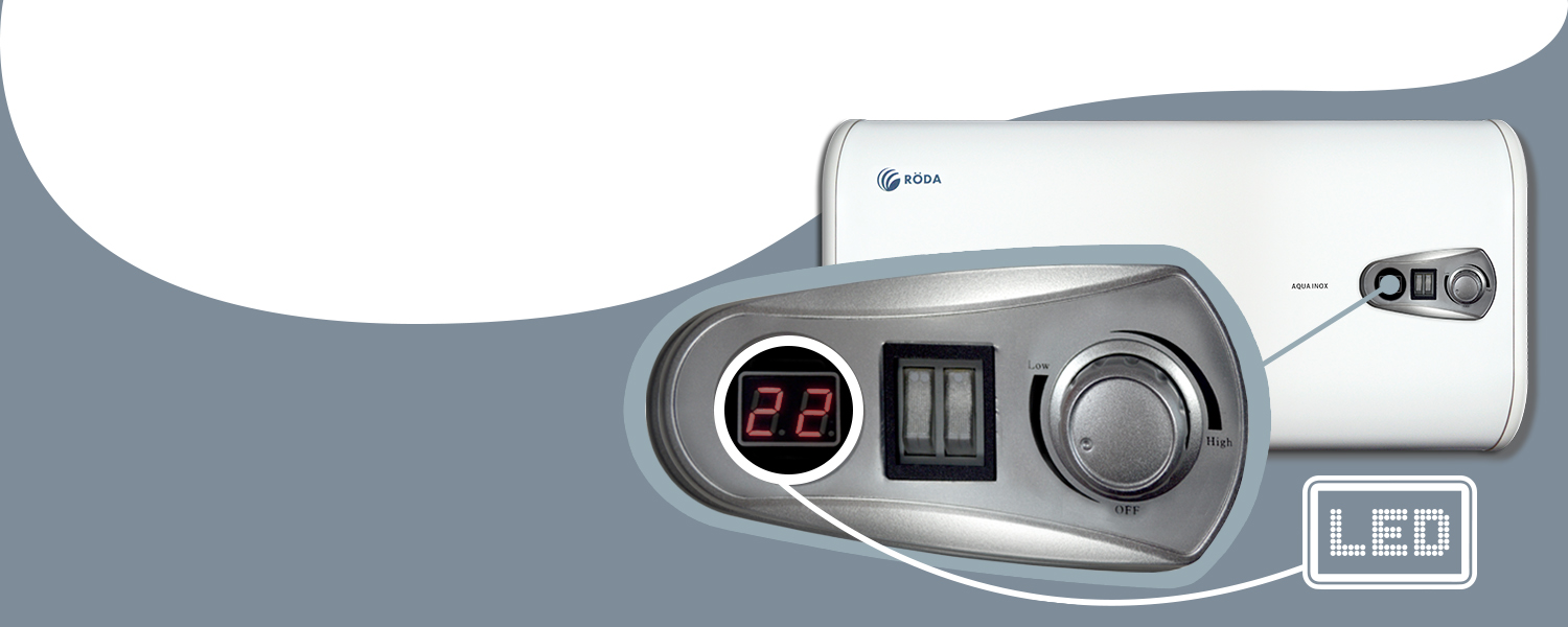 LED display boiler Roda